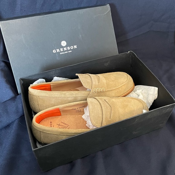 Rag and Bone Camel Suede men’s Loafers main image 9